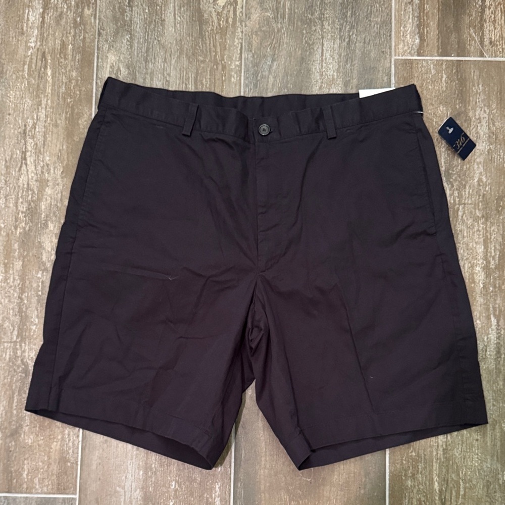 Brooks Brothers 346 Navy Flat Front Shorts